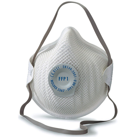 Moldex 2365 FFP1V Nr D Valved Mask, White, Pack of 20 Easy2Order : MOL2365