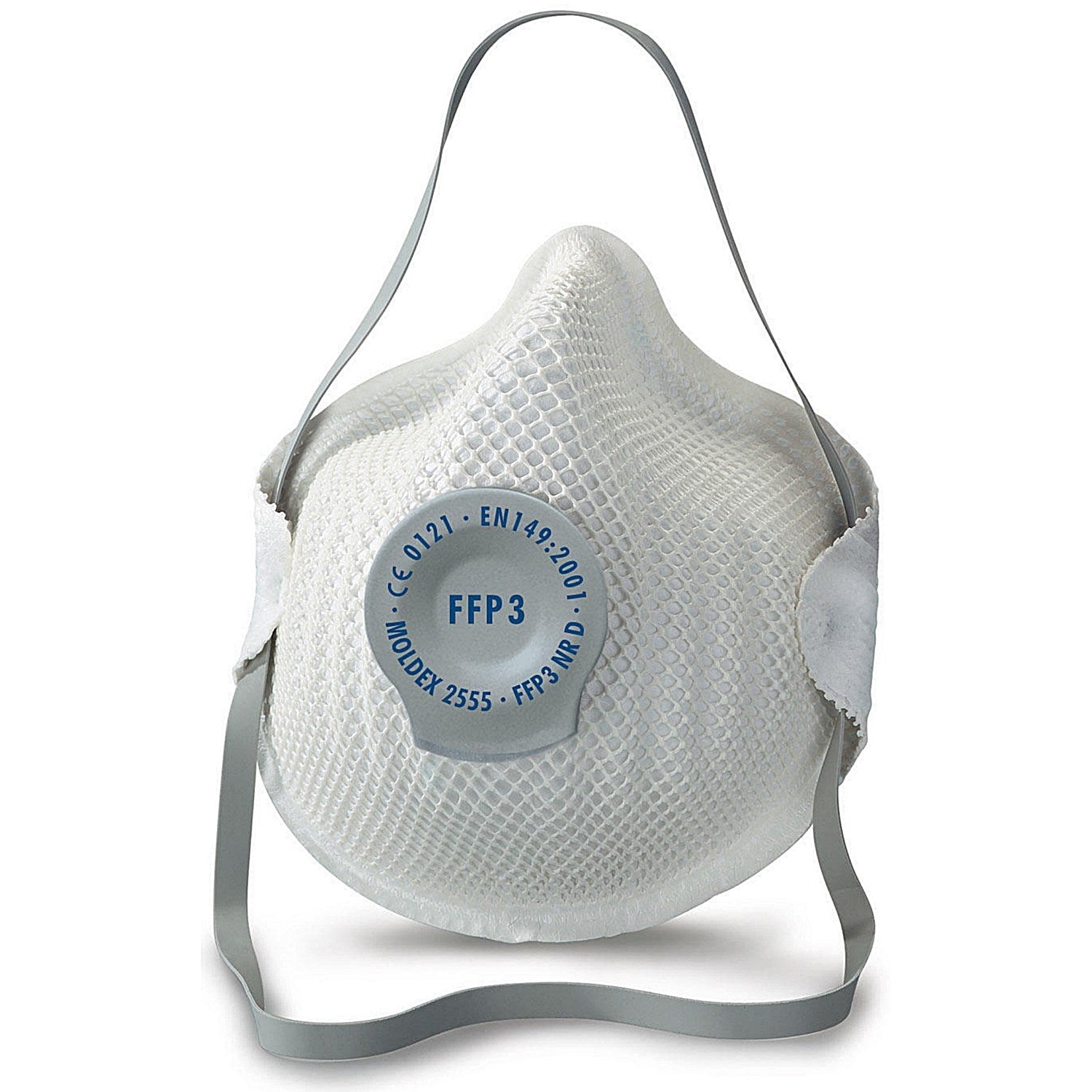 Moldex 2555 FFP3V Nr D Valved Mask, White, Pack of 20 Easy2Order : MOL2555