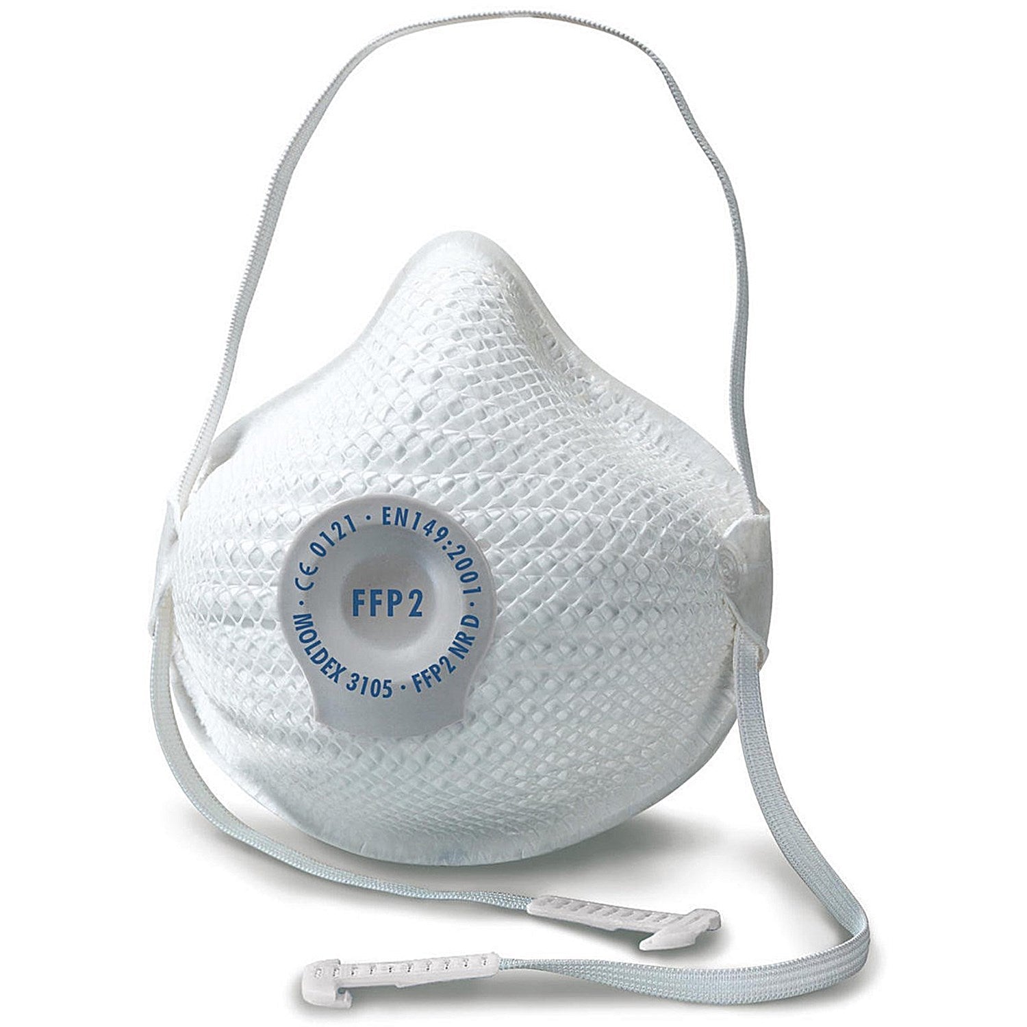 Moldex 3105 Mask FFP2V Nrd Valved Mask, White, Pack of 10 Easy2Order : MOL3105