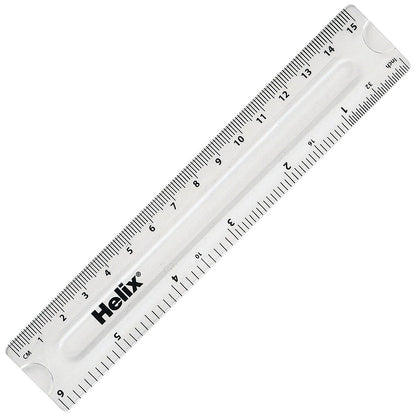 Maped Shatterproof Rulers 15cm Clear (Pack of 50) Easy2Order : MPD59146