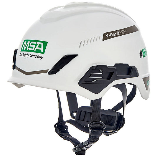 MSA V-Gard H1 Tri-Vented Helmet, White Easy2Order : MSA10194783