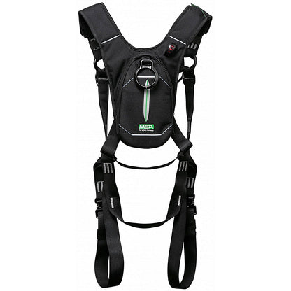 MSA Personal Rescue Device Rhz Model With Harness, Black, Small