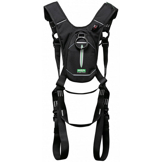 MSA Personal Rescue Device Rhz Model With Harness, Black, Small