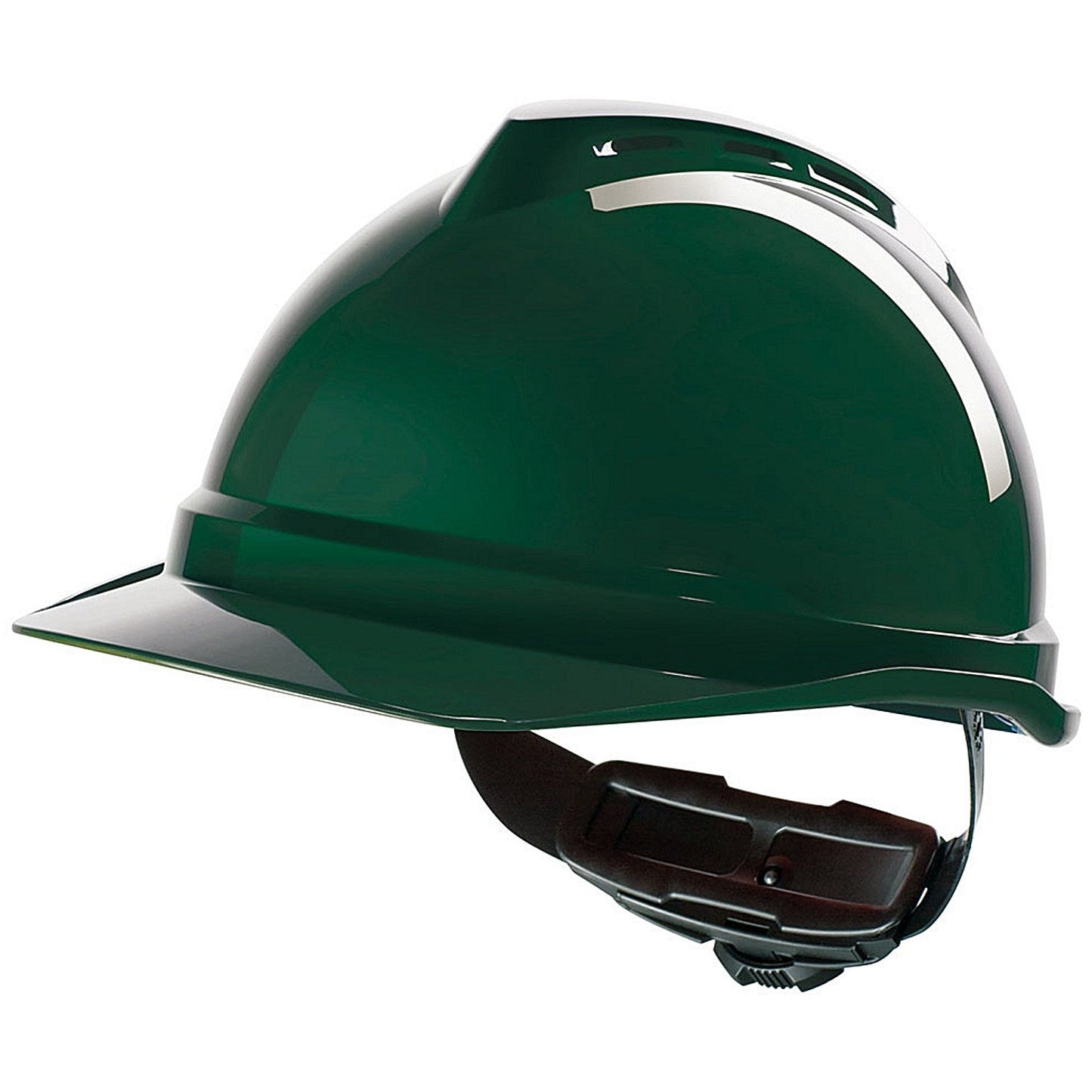 MSA V-Gard 500 Vented Safety Helmet, Green Easy2Order : MSAGV442G