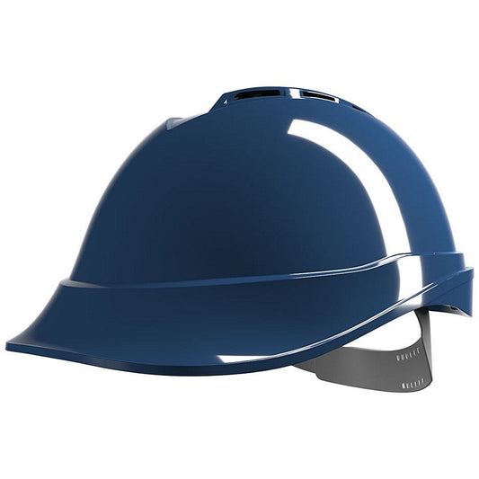 MSA V-Gard 200 Vented Safety Helmet, Blue Easy2Order : MSAGV651B
