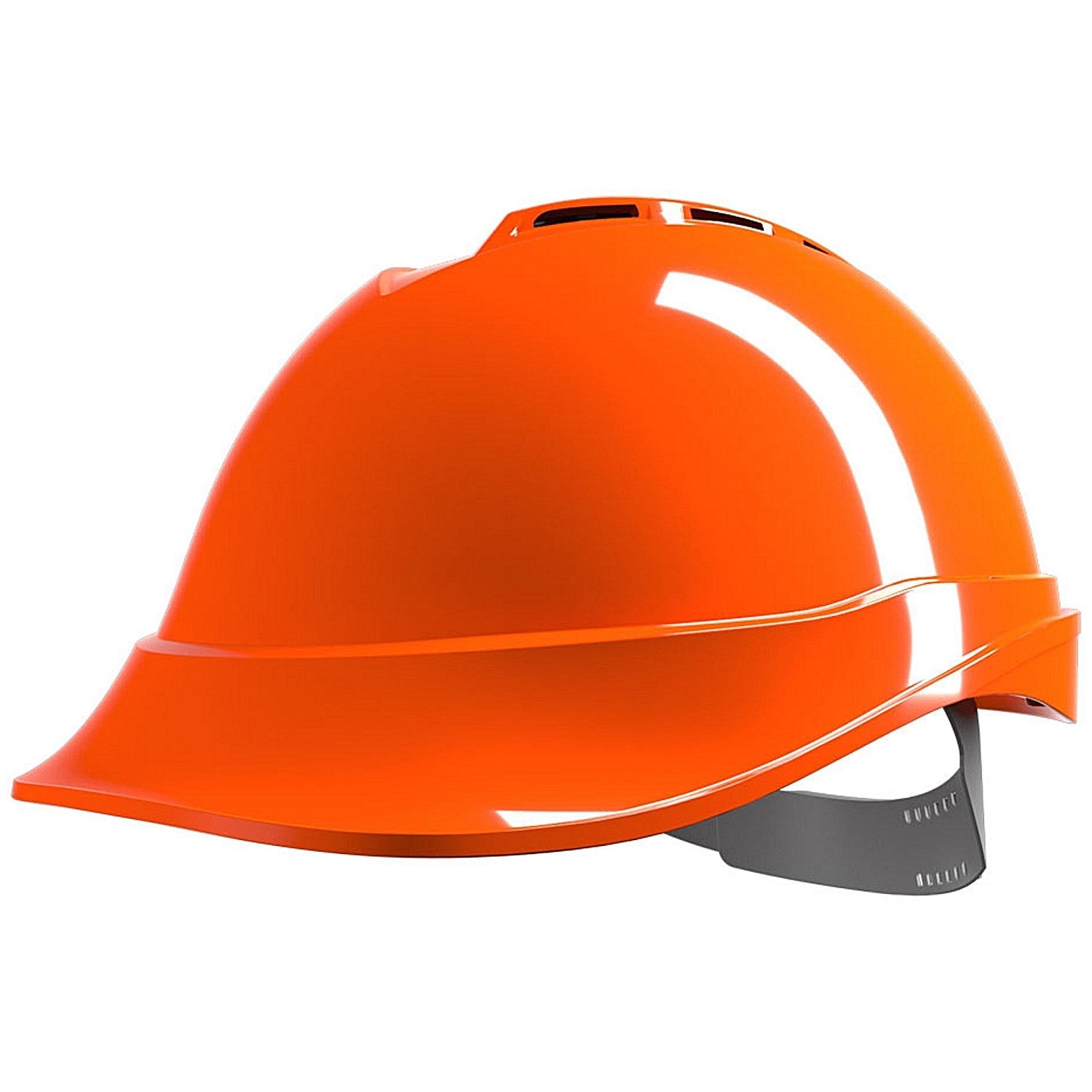 MSA V-Gard 200 Vented Safety Helmet, Hi Vis Orange Easy2Order : MSAGV691HO