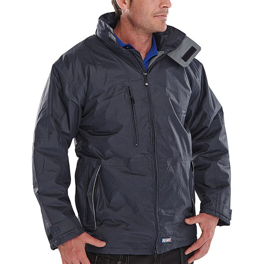 Beeswift Mercury Jacket, Navy Blue, 3XL Easy2Order : MUJNXXXL