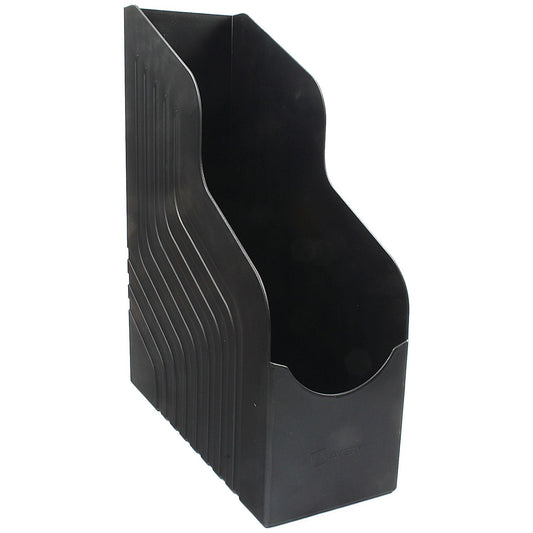 Avery Jumbo Plastic Magazine File, Black
