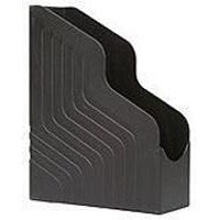 Avery Jumbo Plastic Magazine File, Black