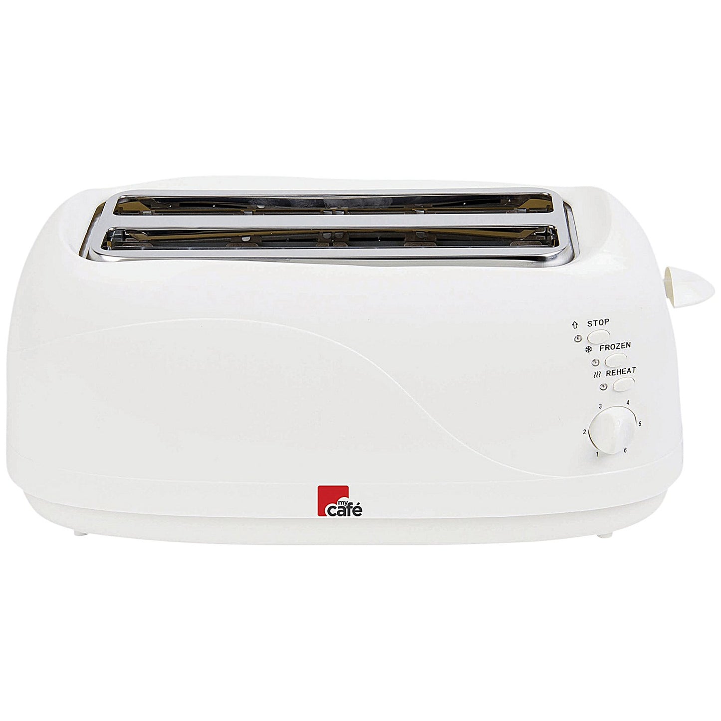 MyCafe White 4 Slice Toaster