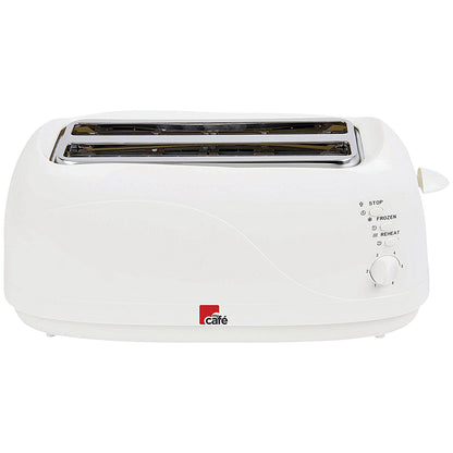 MyCafe White 4 Slice Toaster