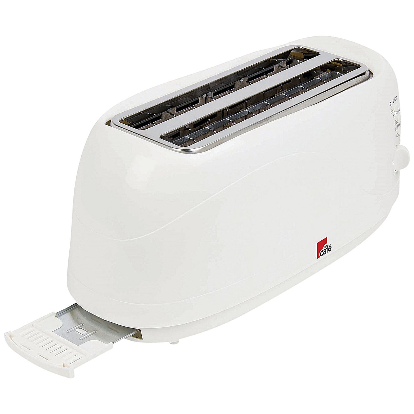 MyCafe White 4 Slice Toaster