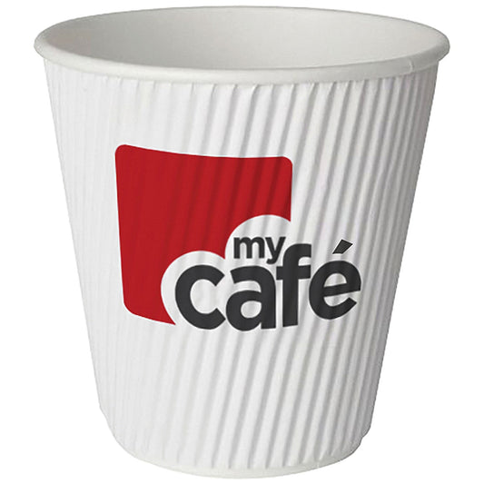 MyCafe 350ml Ripple Wall Hot Cups, Pack of 500 Easy2Order : MYC77613