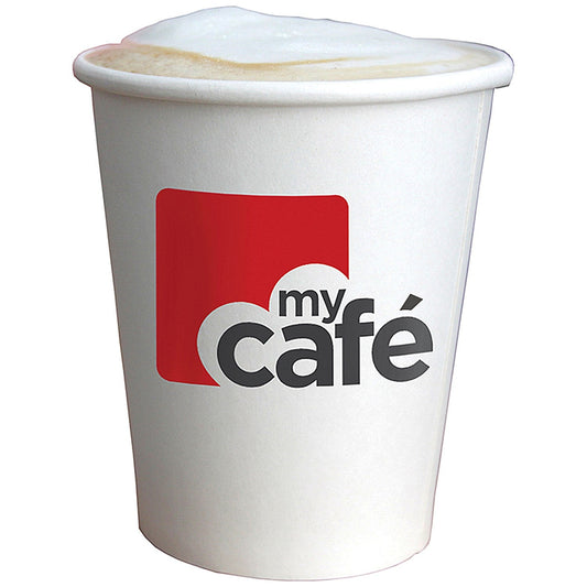 MyCafe 350ml Single Wall Hot Cups, Pack of 50 Easy2Order : MYC77615