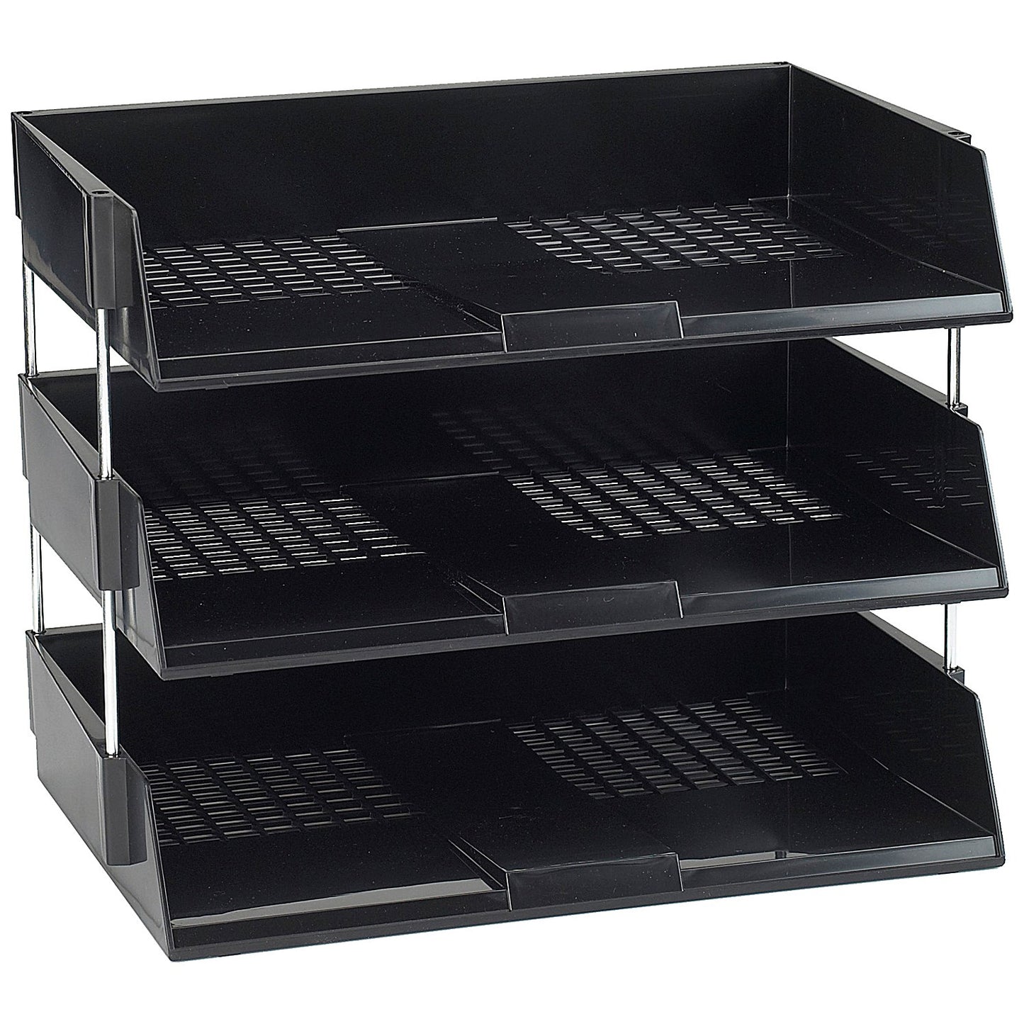 Avery System Wide Entry Letter Tray, Black