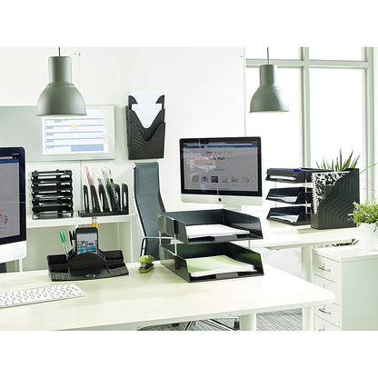 Avery System Wide Entry Letter Tray, Black