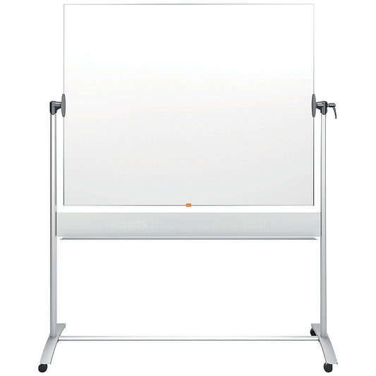 Nobo Steel Magnetic Mobile Whiteboard, 1500x1200mm Easy2Order : NB11830
