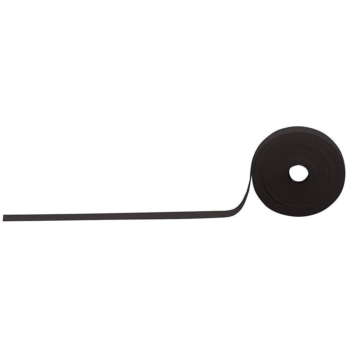 Nobo Whiteboard Magnet Tape, 10mmx5m, Black