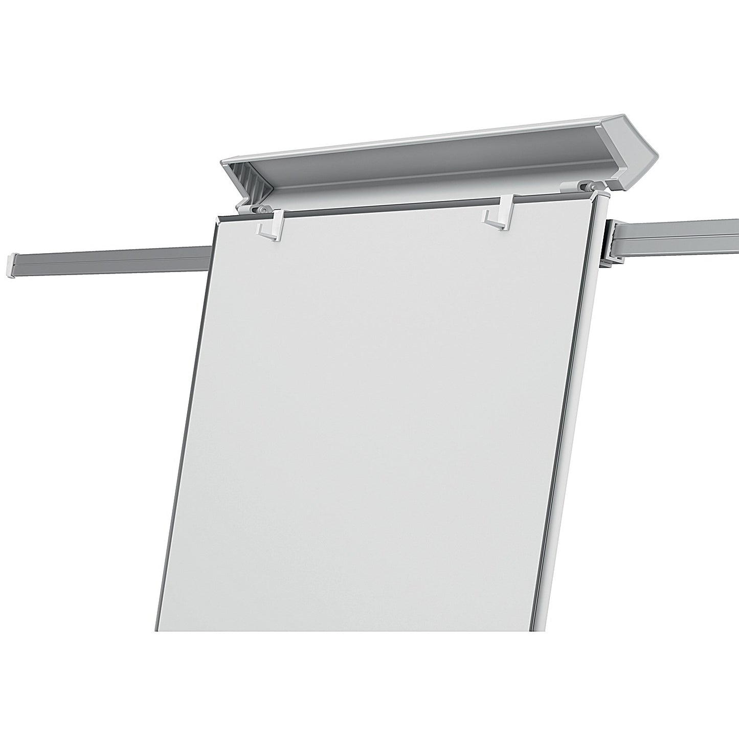 Nobo Piranha Mobile Flipchart and Drywipe Easel Blue/Silver