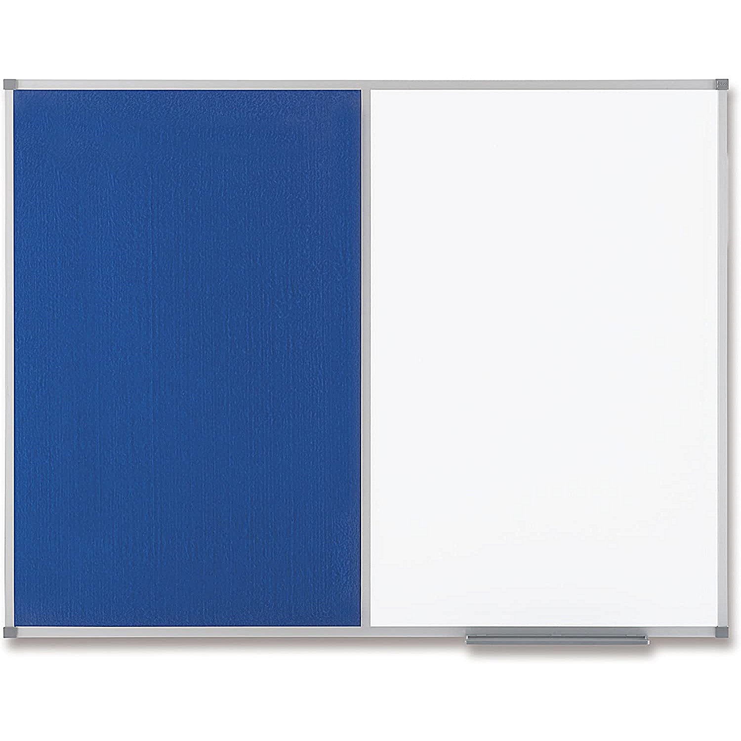 Nobo Classic Combination Board, Felt & Magnetic Drywipe, W1200xH900mm, Blue Easy2Order : NB19703