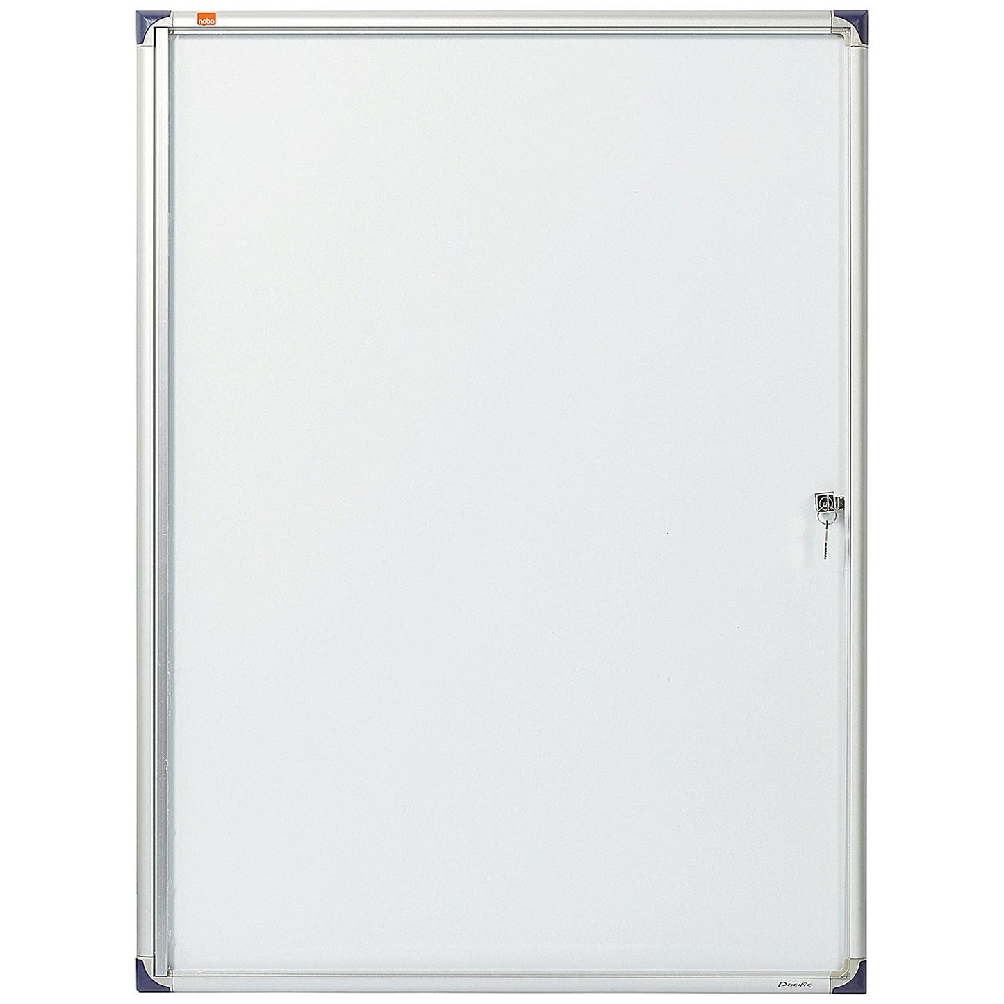 Nobo Extra Flat Glazed Magnetic Lockable Case, 9xA4,W730xH980xD25mm Easy2Order : NB22181