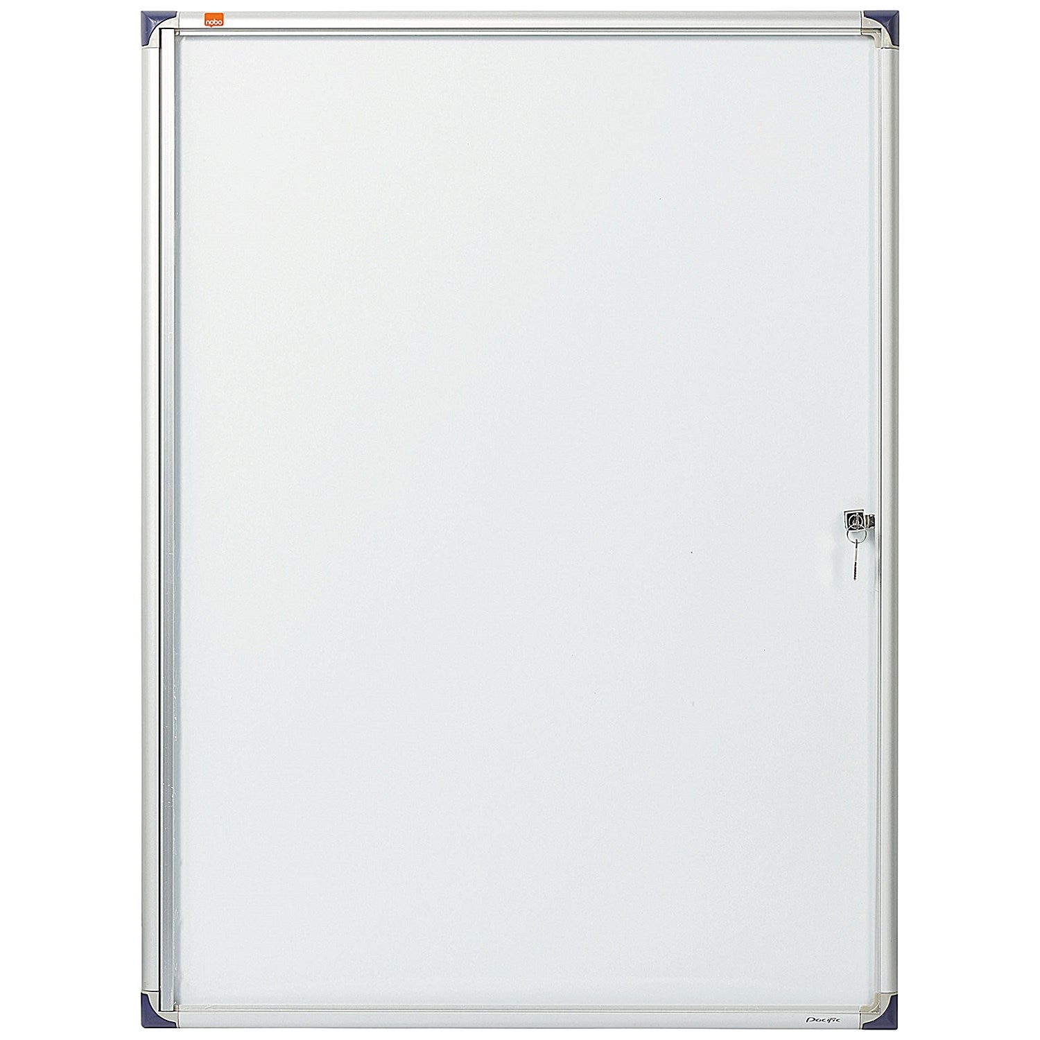 Nobo Extra Flat Glazed Magnetic Lockable Case, 9xA4,W730xH980xD25mm Easy2Order : NB22181