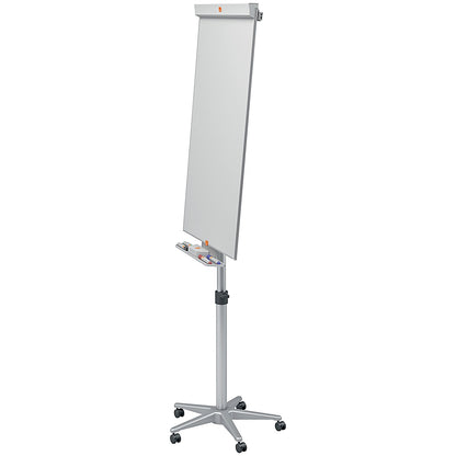 Nobo Classic Nano Clean Mobile Easel, Drywipe, Magnetic, Height-adjustable, W690xH1900mm