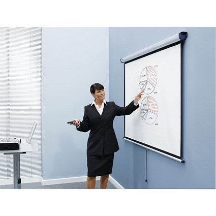 Nobo Projection Screen Wall Mounted 2000x1513mm
