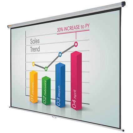 Nobo Projection Screen Wall Mounted 2400x1813mm