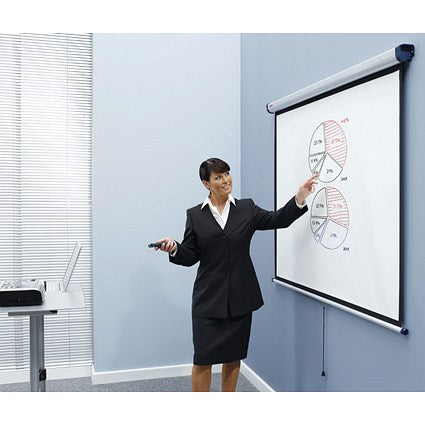 Nobo Projection Screen Wall Mounted 2400x1813mm
