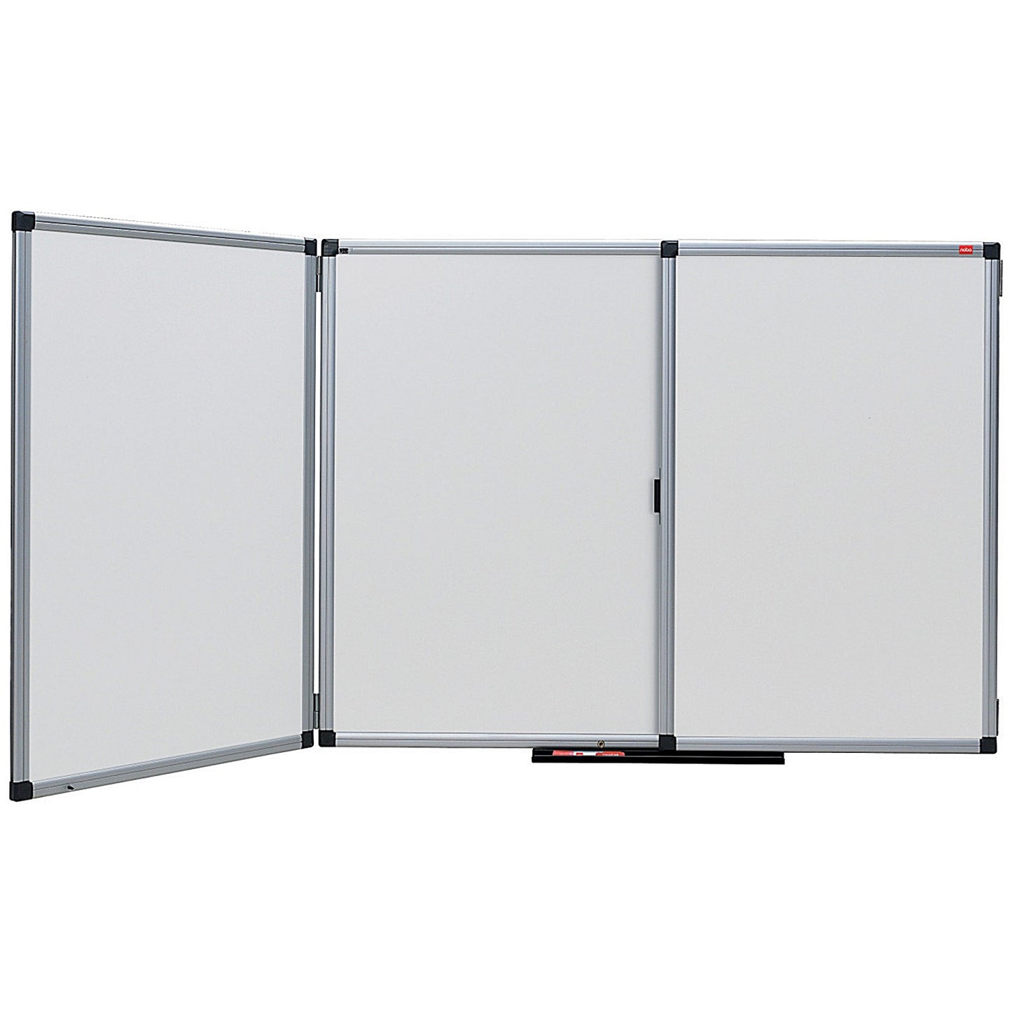 Nobo Confidential Whiteboard System, Lockable, 3 Boards for 5 Surfaces, 1200xD900mm