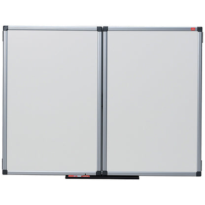 Nobo Confidential Whiteboard System, Lockable, 3 Boards for 5 Surfaces, 1200xD900mm