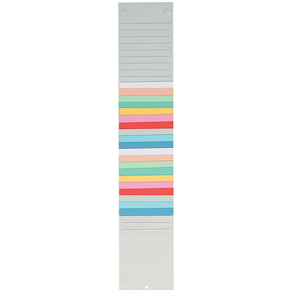 Nobo T-Card Planning Panel Size 4 128mm with 32 Slot 32938886