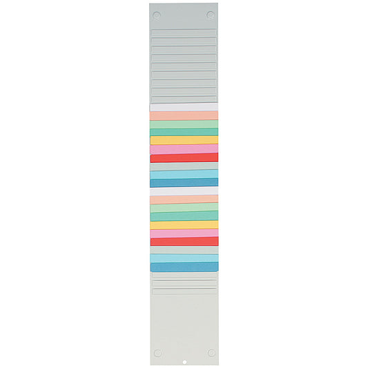Nobo T-Card Planning Panel Size 4 128mm with 32 Slot 32938886