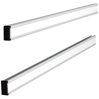 Nobo T-Card Metal Link Bars Size 24 772 x 13mm (2 Pack) 32938888