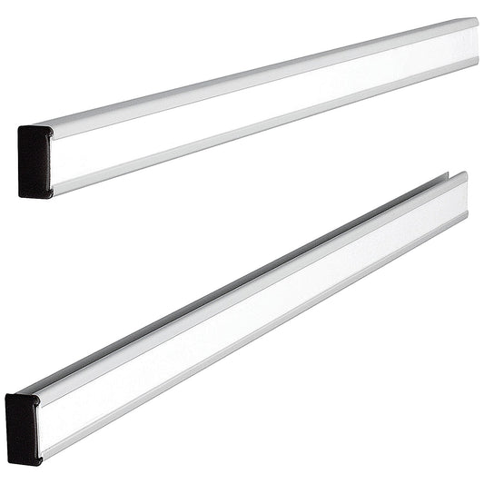 Nobo T-Card Metal Link Bars Size 24 772 x 13mm (2 Pack) 32938888