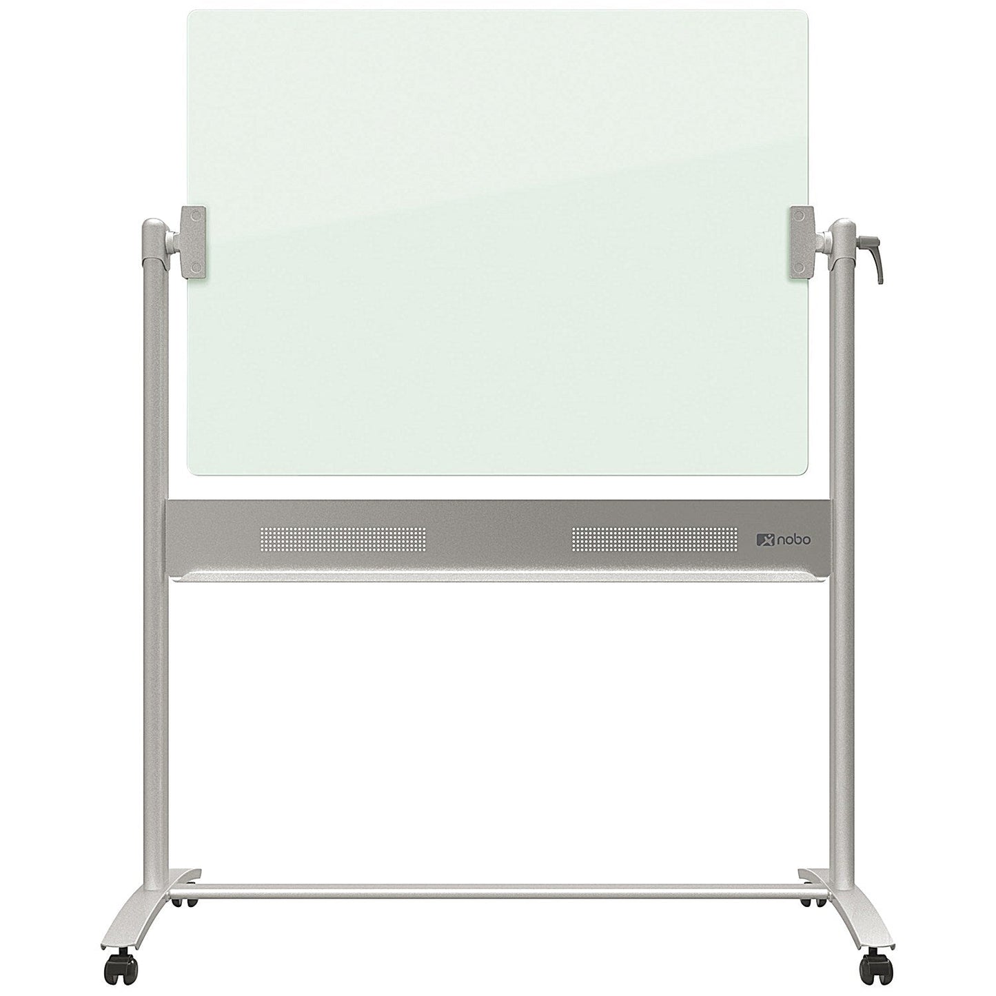 Nobo Diamond Glass Board, Mobile, W1200xH900mm, White Easy2Order : NB41959