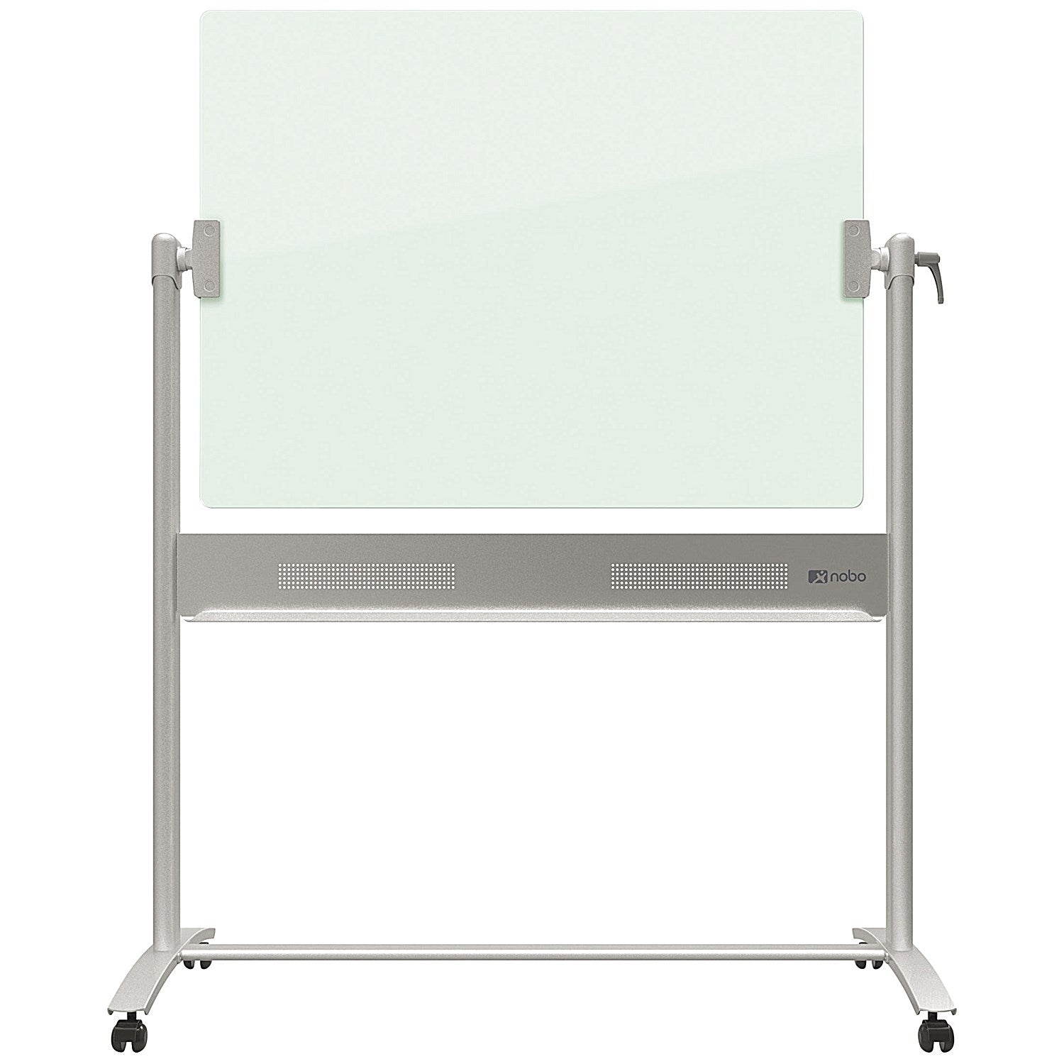 Nobo Diamond Glass Board, Mobile, W1200xH900mm, White Easy2Order : NB41959