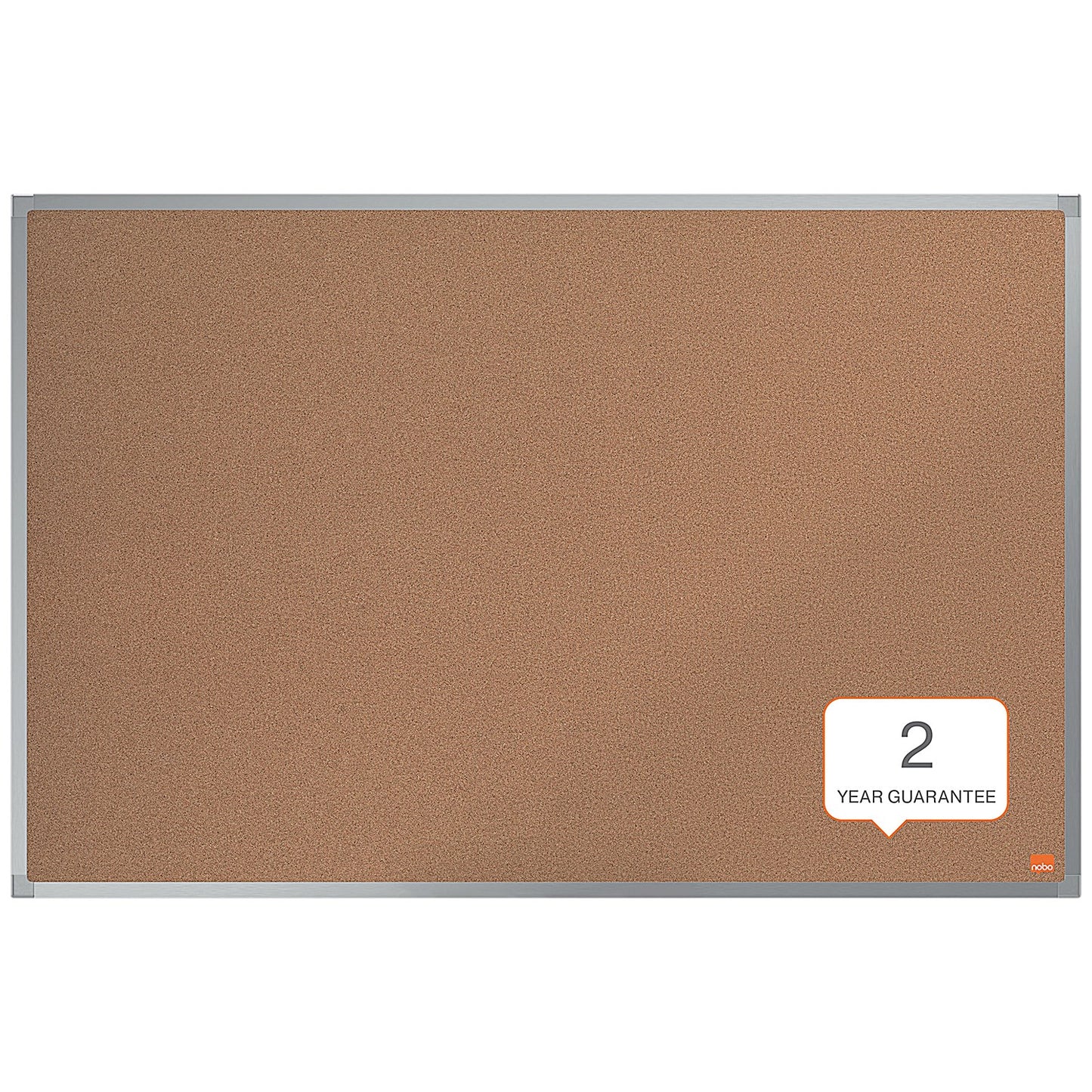 Nobo Essence Cork Notice Board, 900 x 600mm, Aluminium Frame