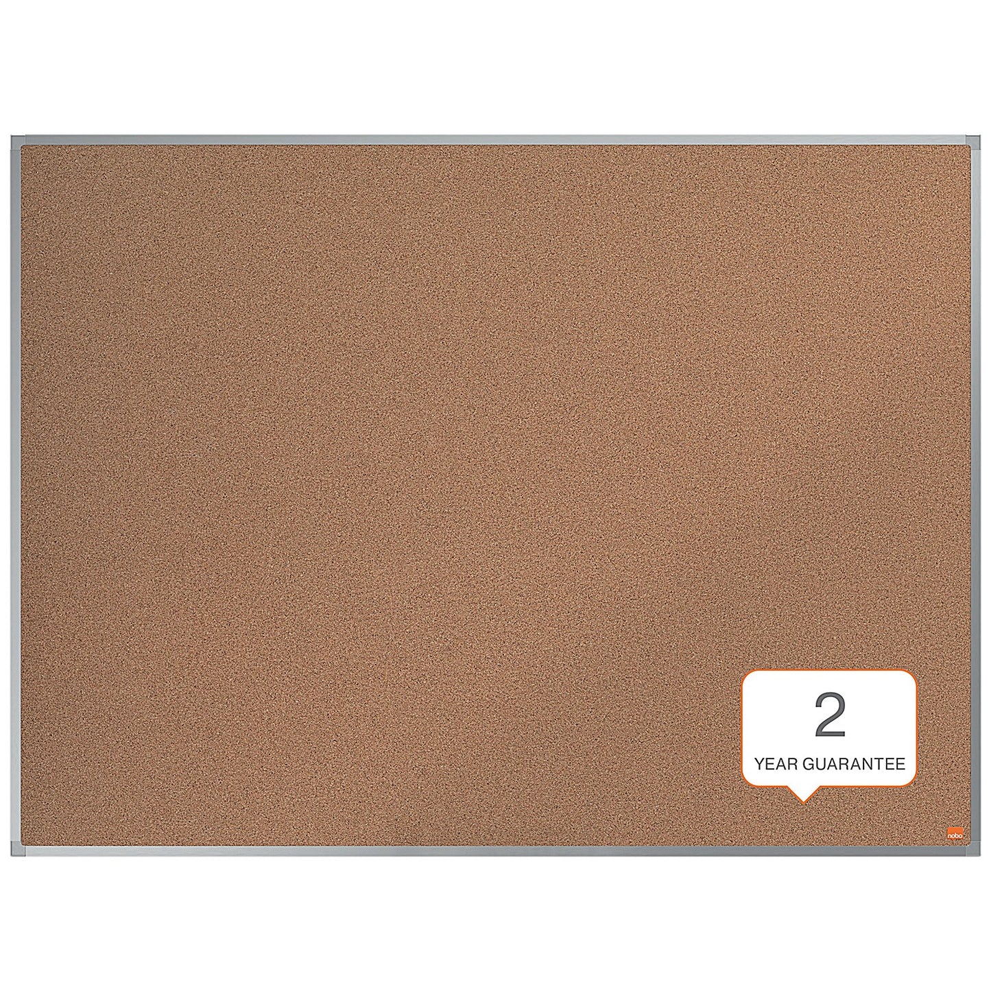Nobo Essence Cork Notice Board, 1200 x 900mm, Aluminium Frame