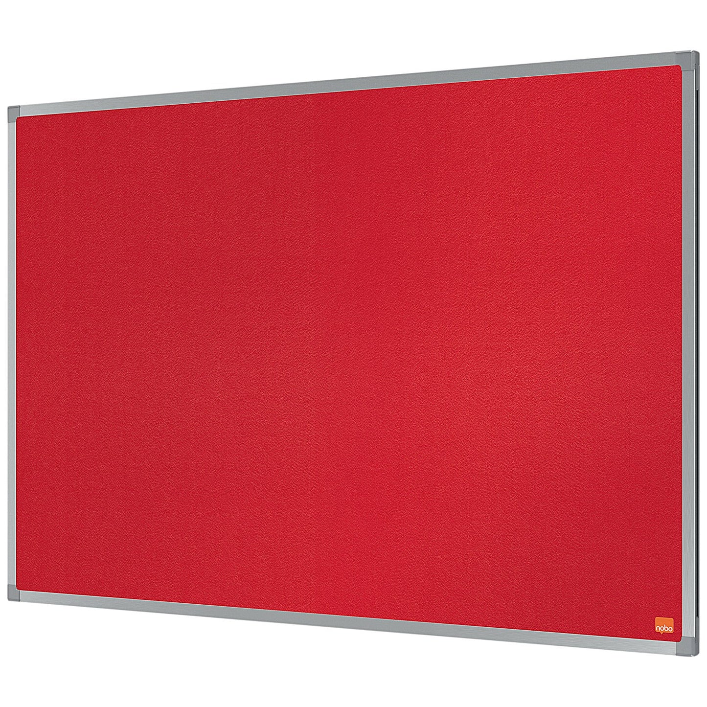 Nobo Essence Felt Notice Board, 900x600mm, Red