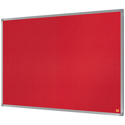 Nobo Essence Felt Notice Board, 900x600mm, Red
