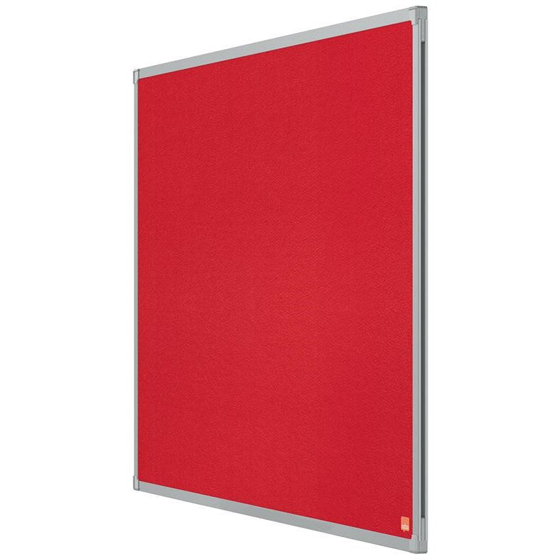 Nobo Essence Felt Notice Board, 900x600mm, Red