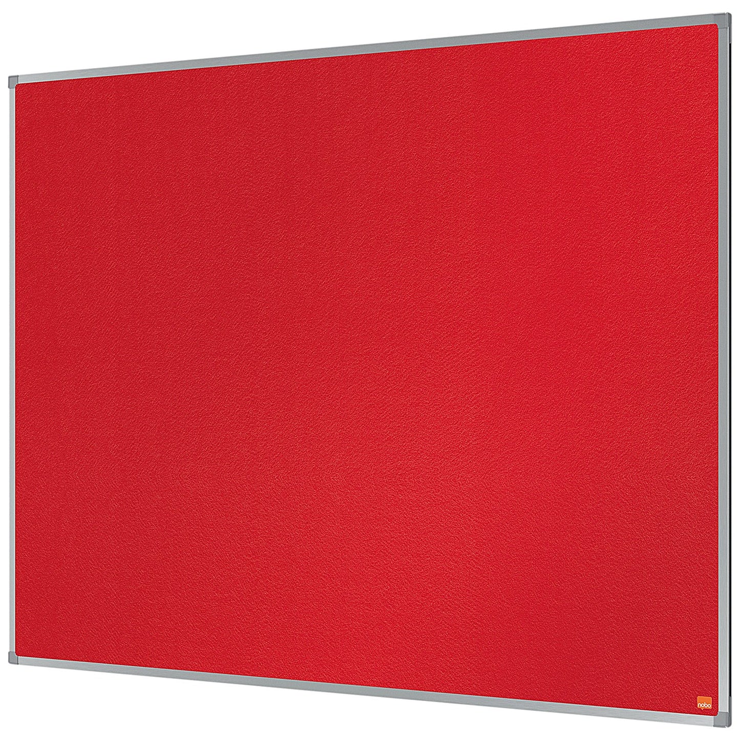 Nobo Essence Felt Notice Board, 1200x900mm, Red