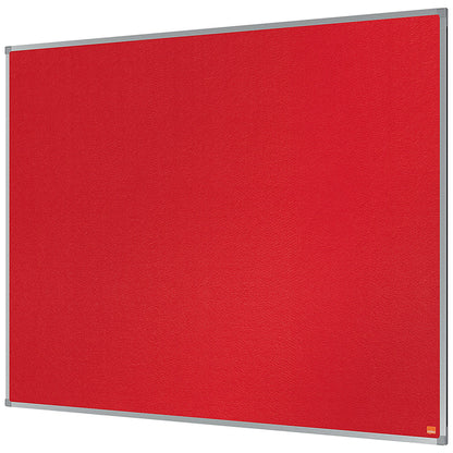 Nobo Essence Felt Notice Board, 1200x900mm, Red