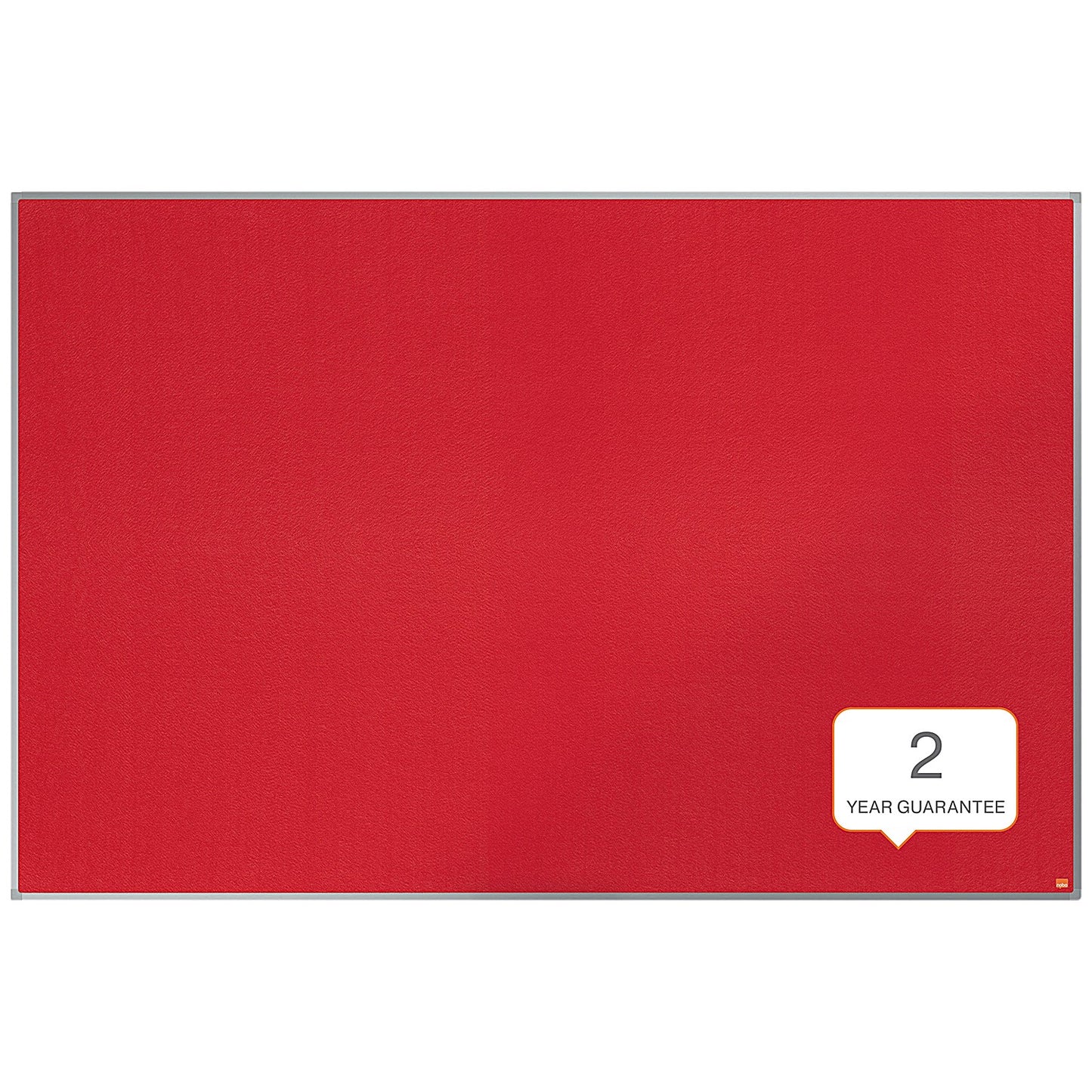 Nobo Essence Felt Notice Board, 1800x1200mm, Red