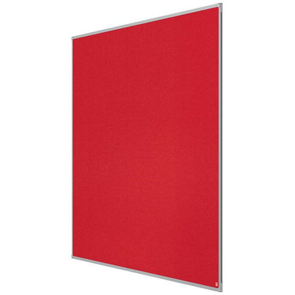 Nobo Essence Felt Notice Board, 1800x1200mm, Red