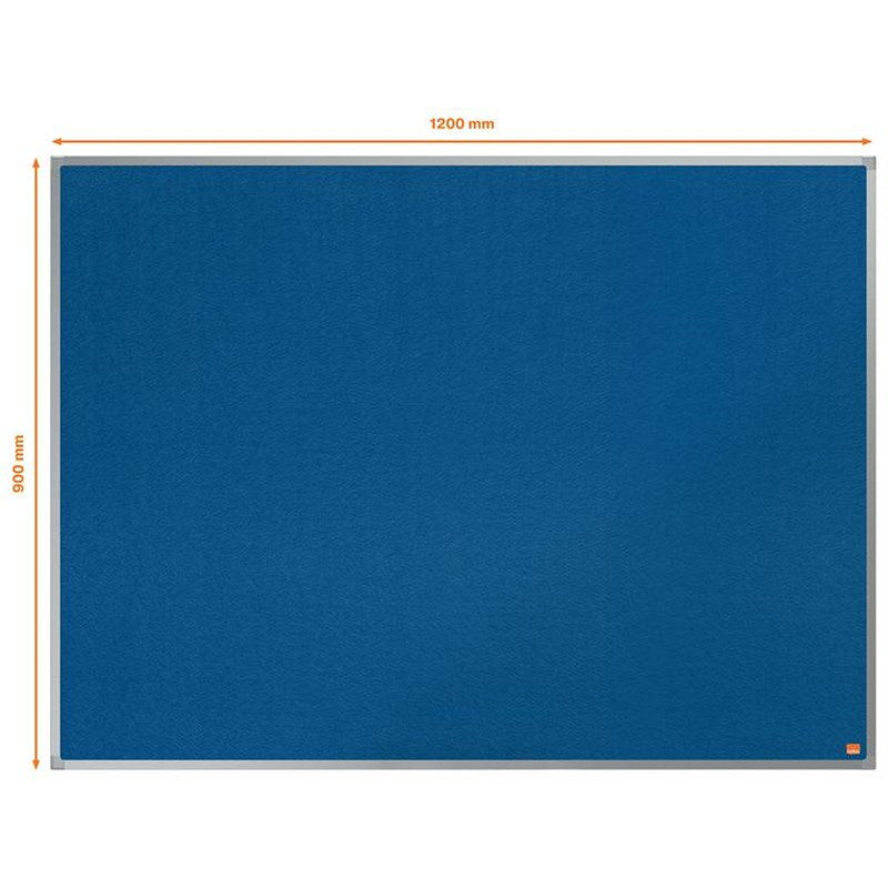 Nobo Essence Felt Notice Board, 1200x900mm, Blue