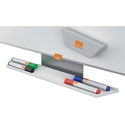 Nobo Glass Whiteboard Marker, Assorted, Pack of 4