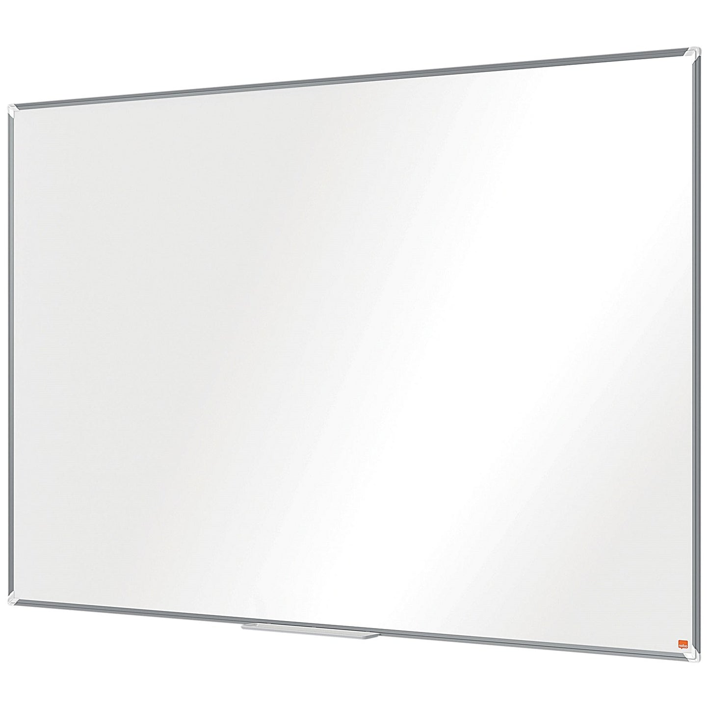 Nobo Premium Plus Enamel Magnetic Whiteboard, Aluminium Frame, 1200x900mm